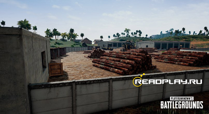 скриншот карты Sanhok