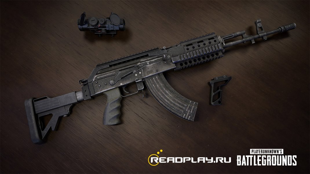 Скриншот винтовки beryl-m762