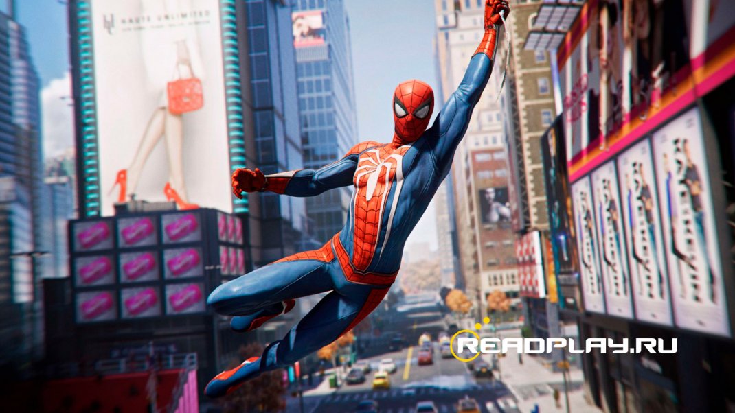 Изображение помогайте людям в marvel spider man 2018 года