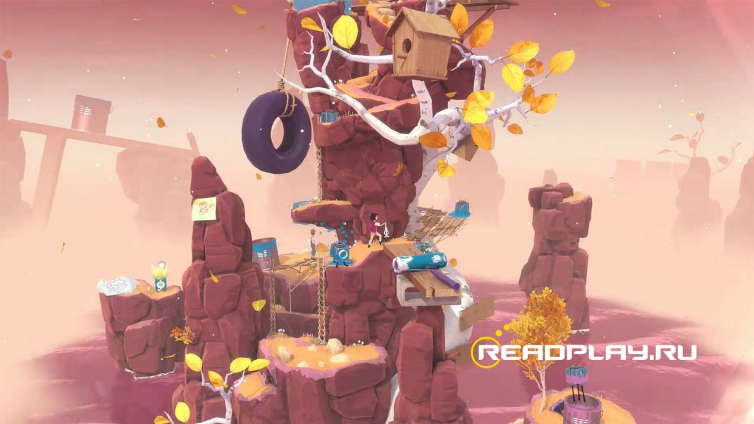 Скриншот - в игре The Gardens Between локации отличаются