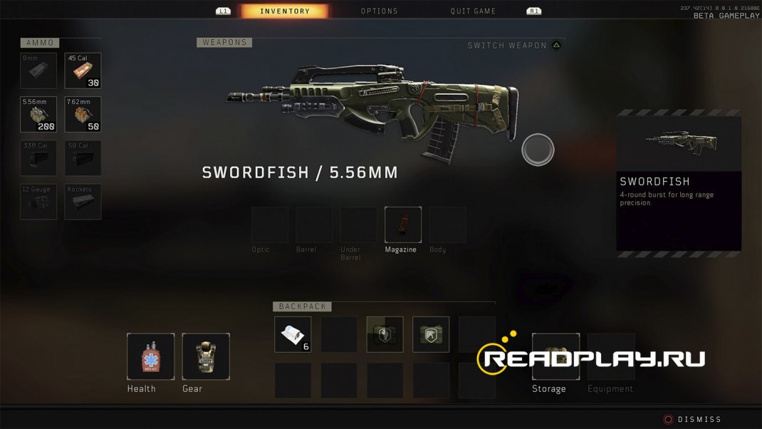 Скриншот SWORDFISH