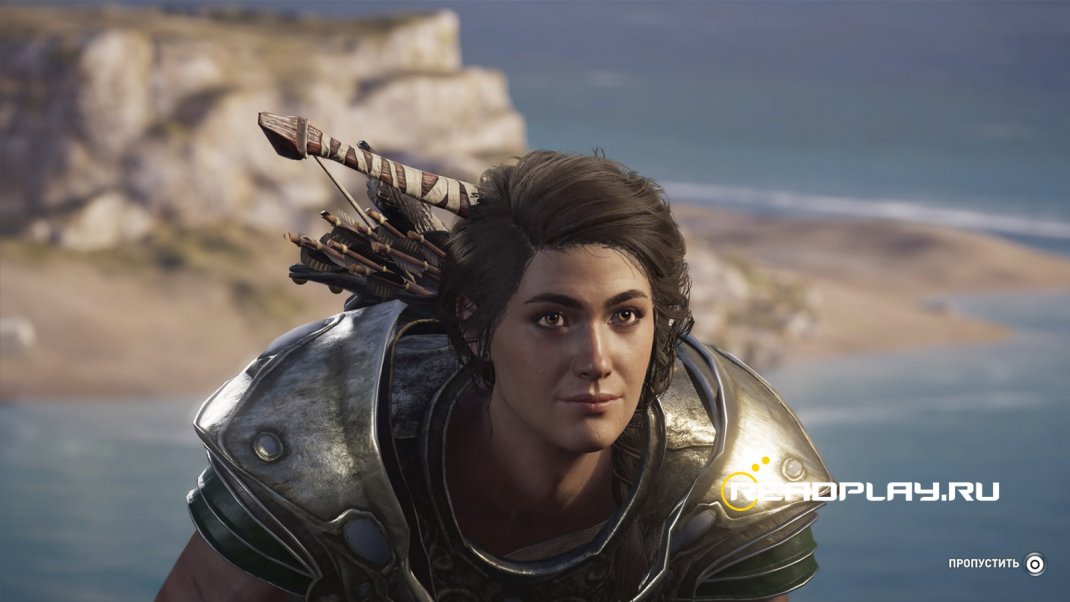 Изображение с момента задание в игре Assassin's Creed Odyssey