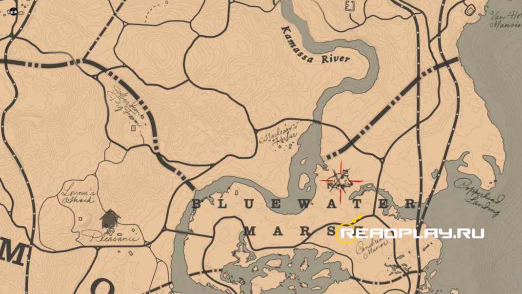 Скриншот легендарный кабан в Red Dead Redemption 2