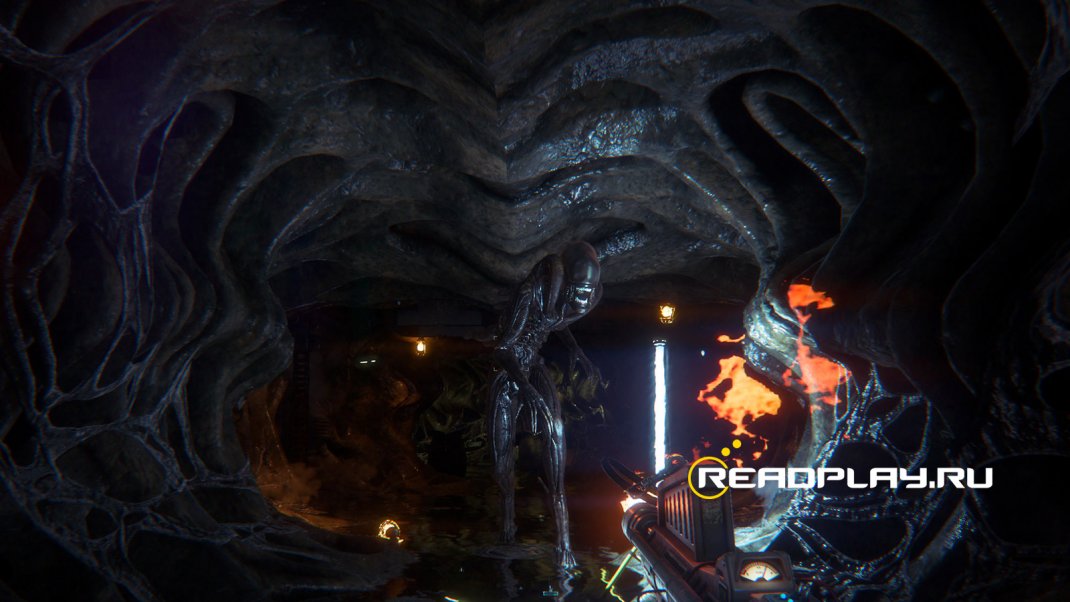 Скриншот ужасной игры Alien Isolation