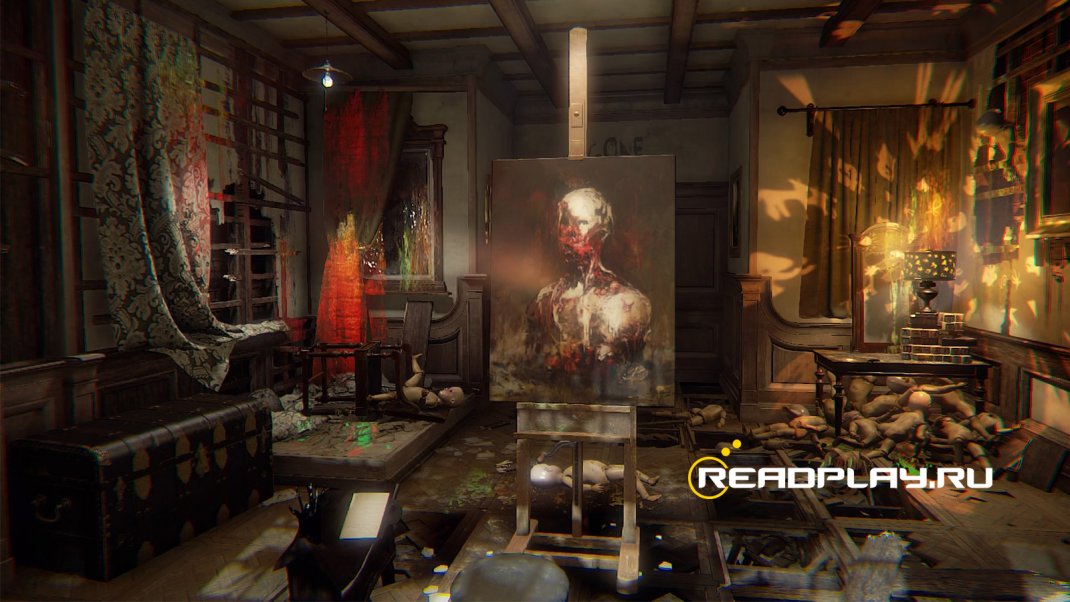 Скриншот страшной игры Layers of Fear