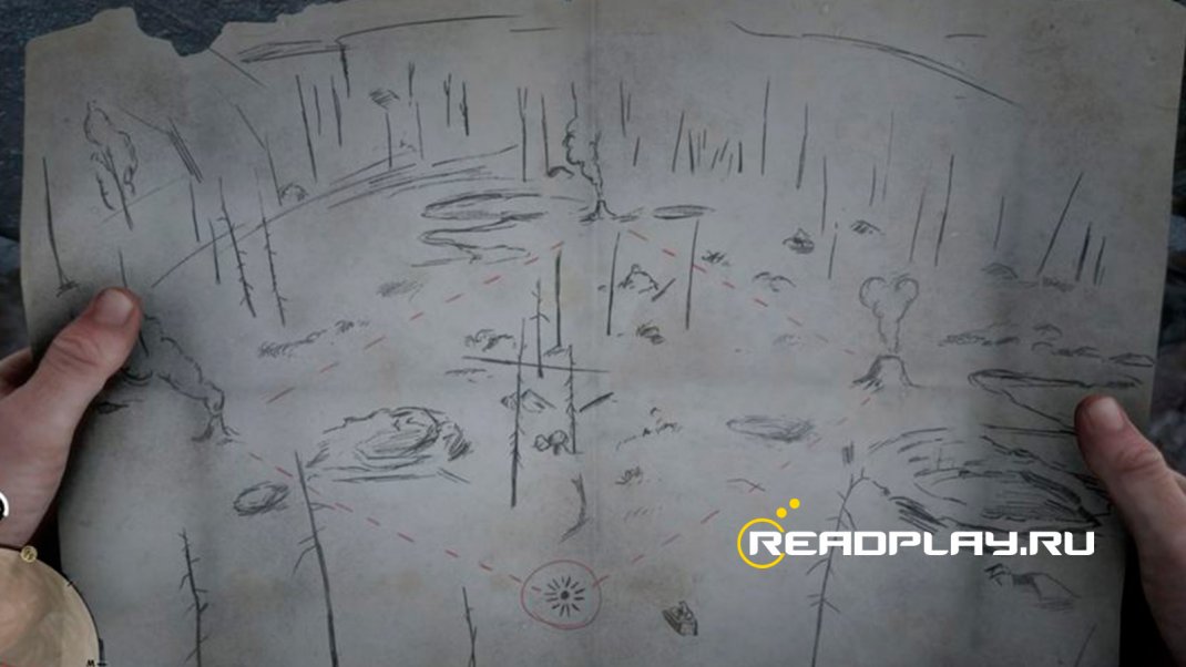 Фото второе сокровище в Red Dead Redemption 2
