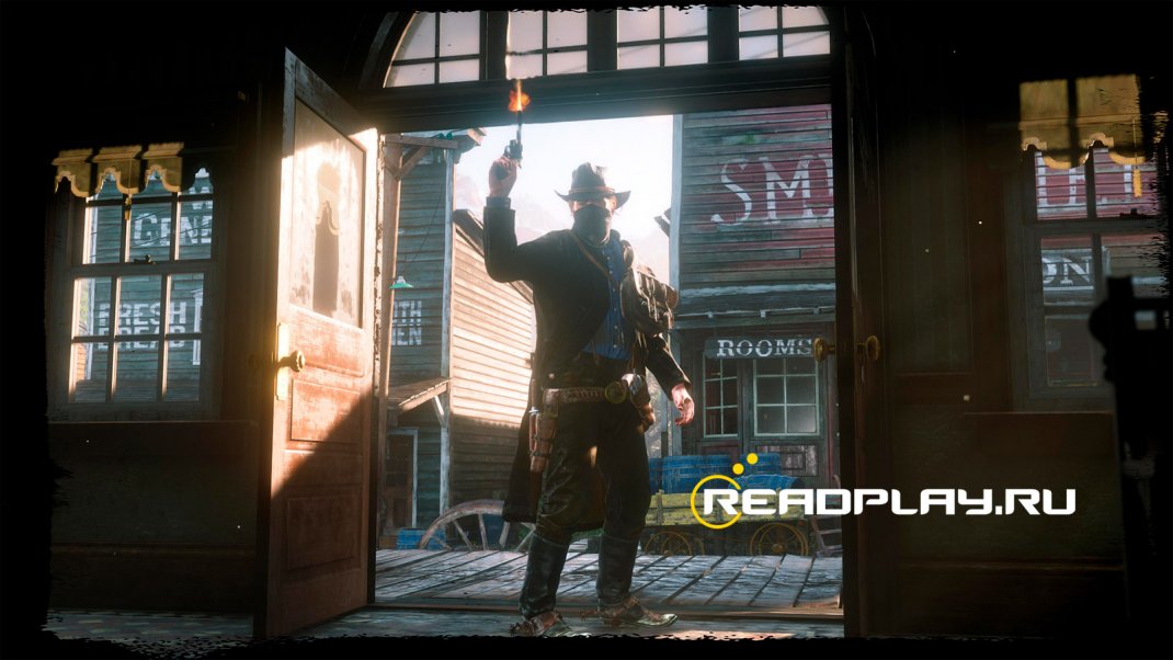 Скриншот ограбление магазинов в rdr 2