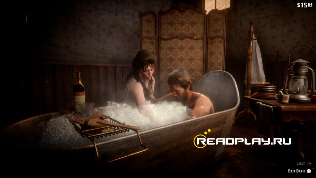Фото к гайду как купаться с девушкой в rdr 2