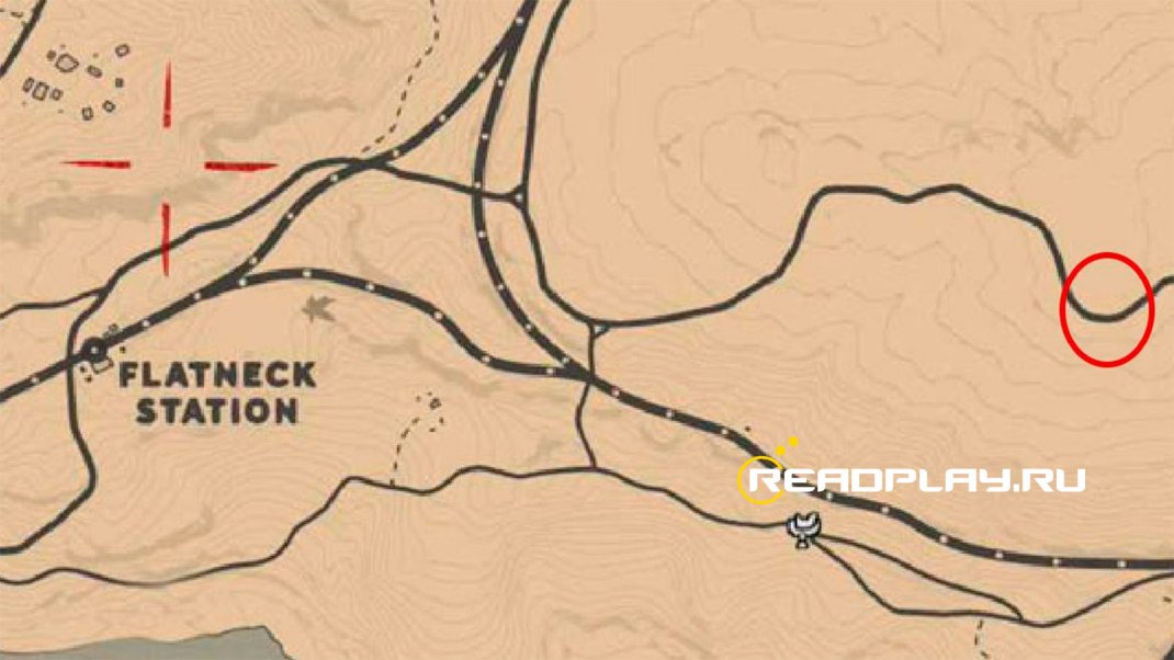 Скриншот карты с деревом виски в rdr 2