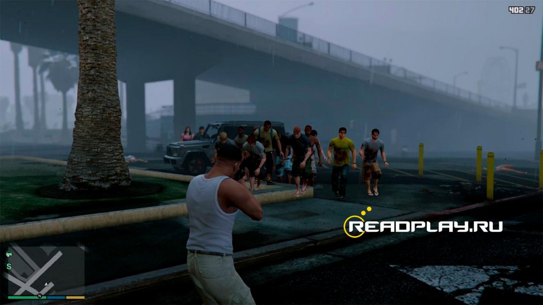 Скриншот zombi mod для gta v