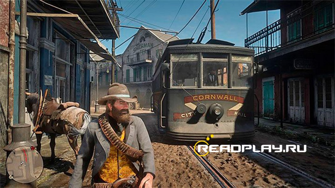 Скриншот управлять трамваем в rdr 2 нельзя