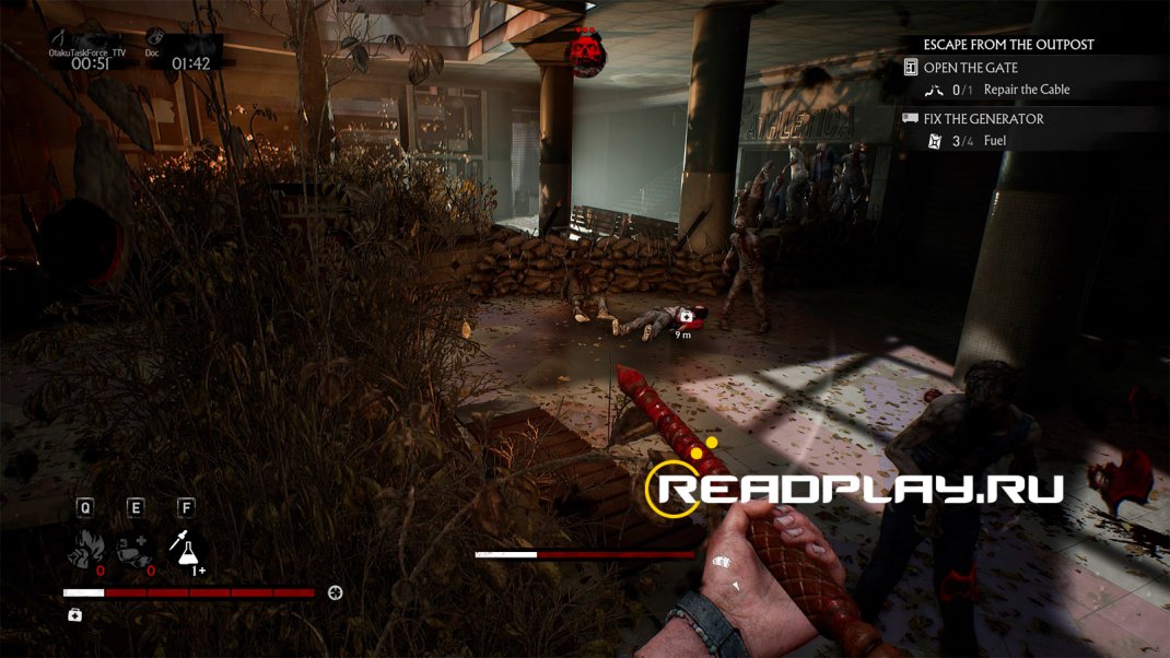 Скриншот Гэри в Overkill’s The Walking Dead