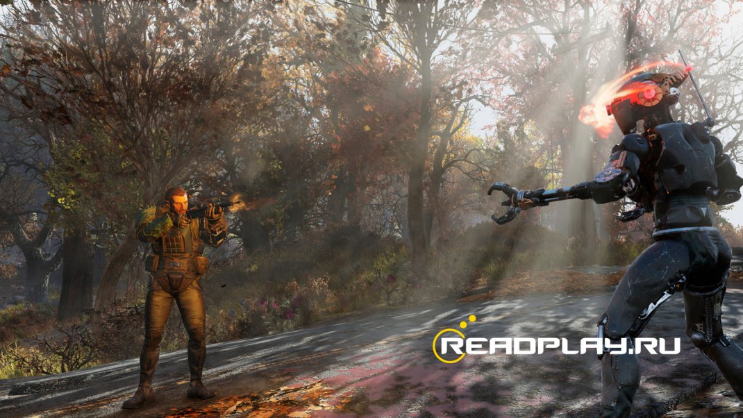 Скриншот убийство врагов и продажа лута в Fallout 76 для заработка денег