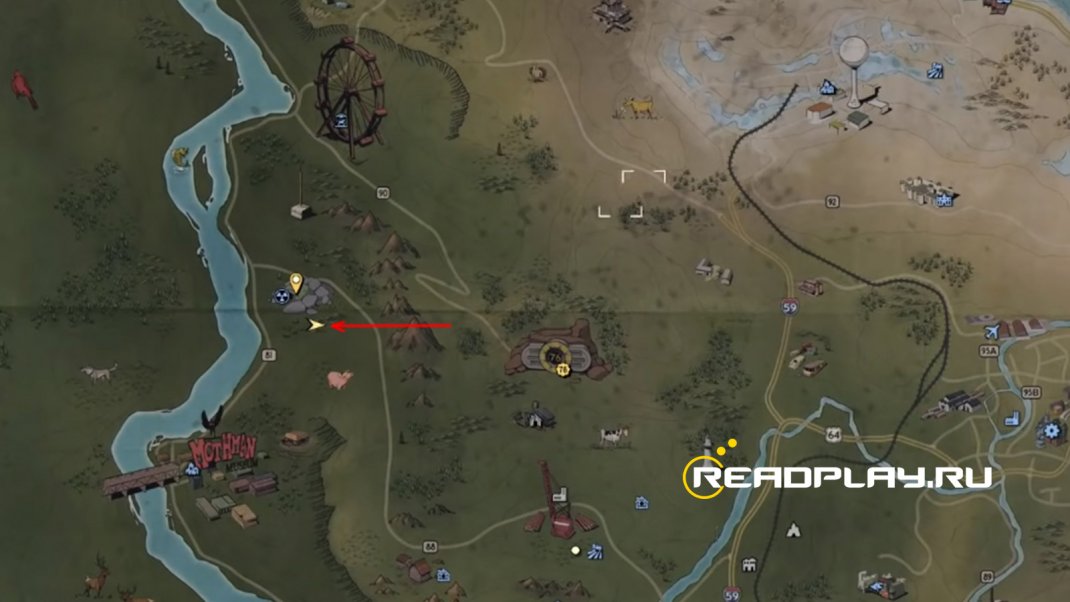 Скриншот карты Black Mountain Ordnance Works