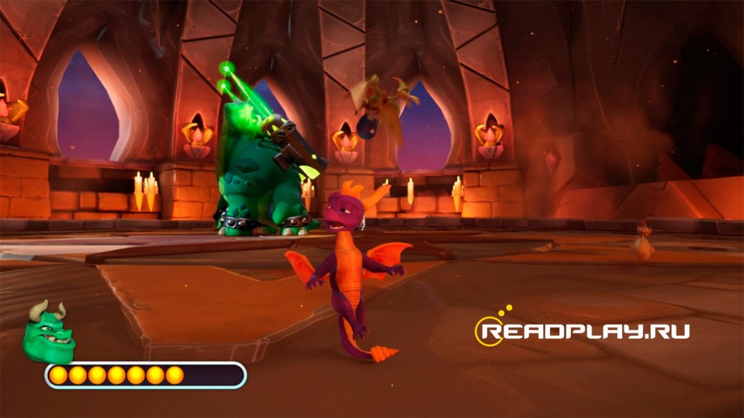 Скриншот - схватки с боссами в Spyro Reignited Trilogy стали намного динамичнее