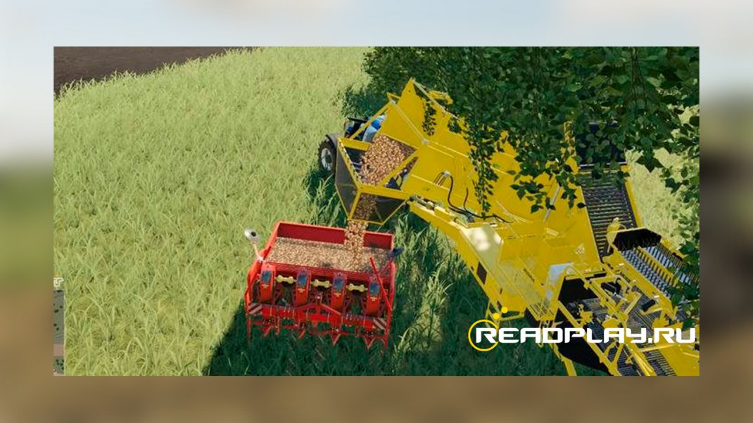 Скриншот как выращивать картофель в Farming Simulator 19