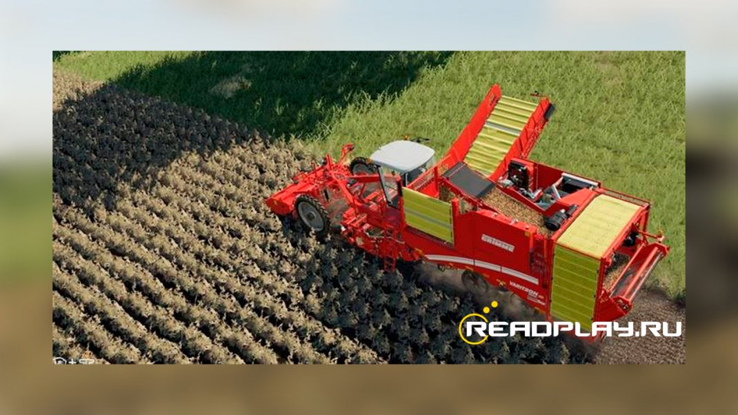 Скриншот Grimme Varitron 470 Platinum Terra Trac танк для картошки