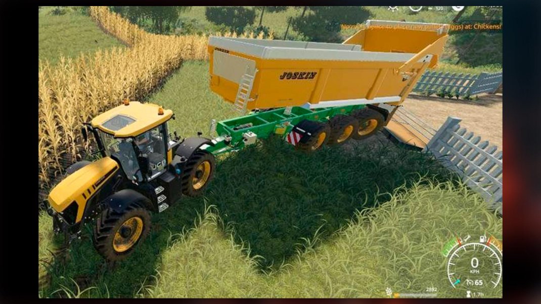 Скриншот содержание кур в Farming Simulator 19