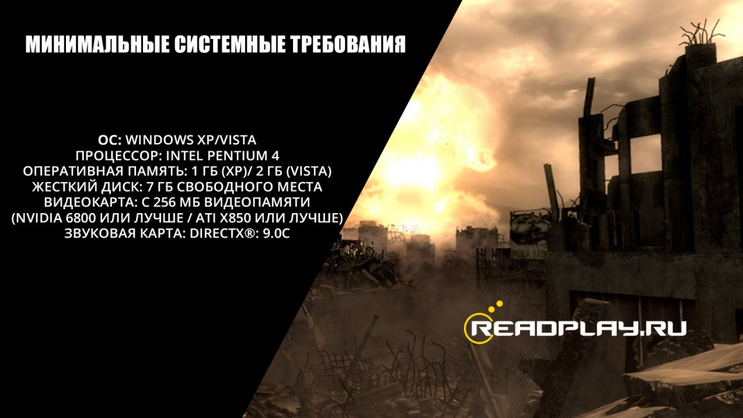 Изображение топ игры для слабого пк - Fallout 3