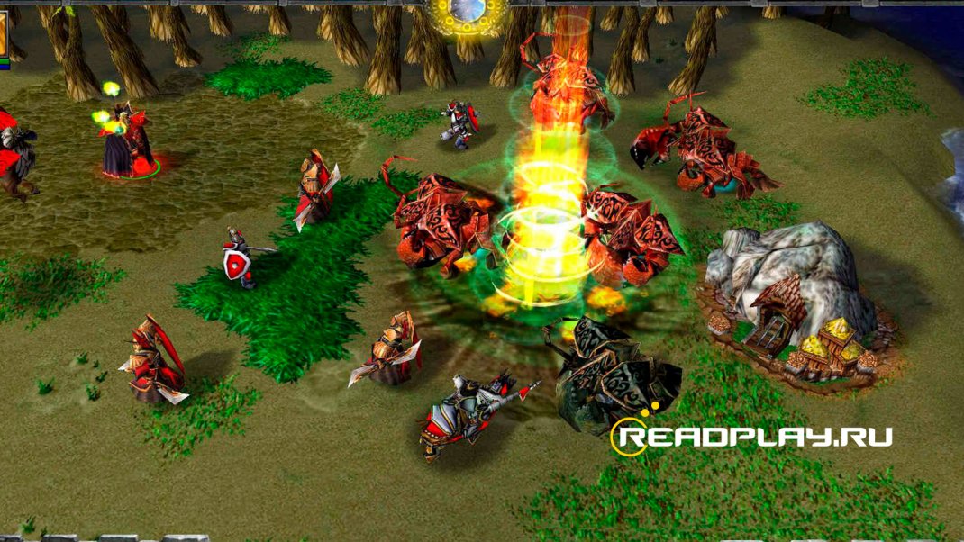 Фотография из игры Warcraft III