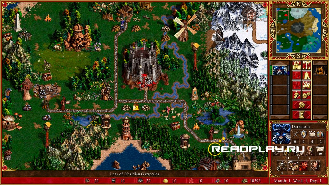 Скриншот - Heroes of Might and Magic III
