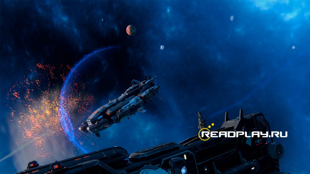 Скриншот онлайн игры про космос - Star Conflict