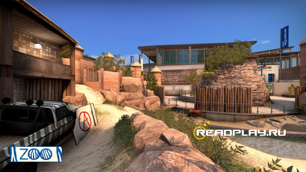 Скриншот карты zoo - доступна после обновления cs go