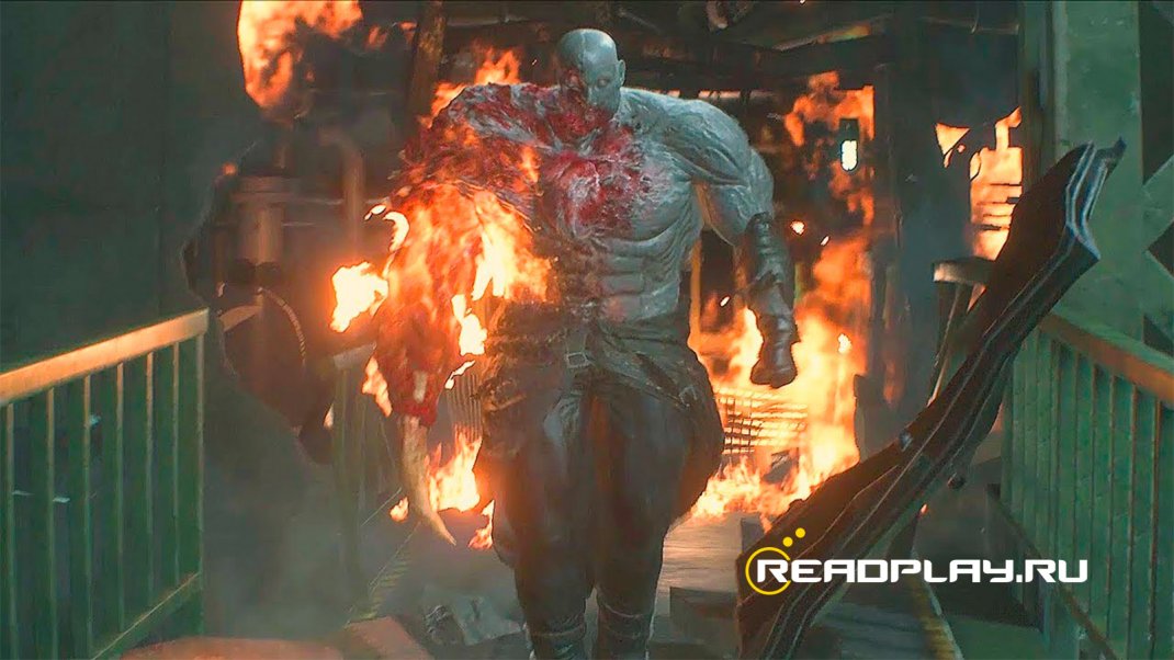 Фотография - Мистером X в Resident Evil 2