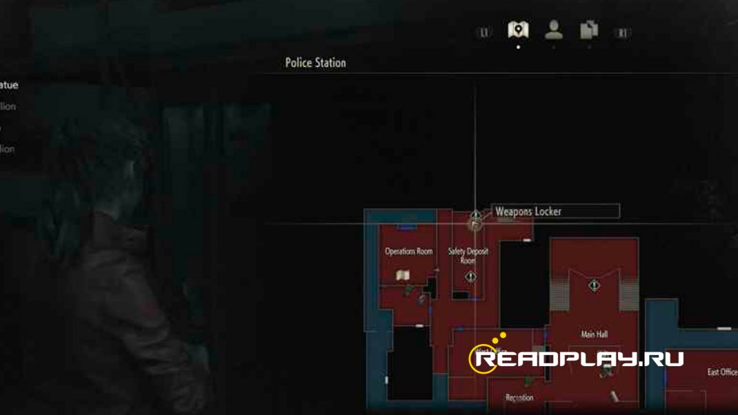 Фотография - комната хранения в re 2 remake