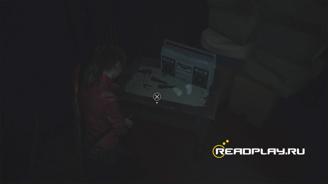 Фотография - первый тайник в Resident Evil 2