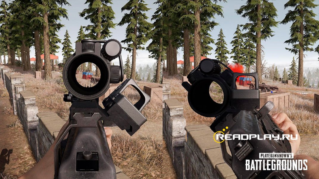 Фотография - боковой прицел в pubg