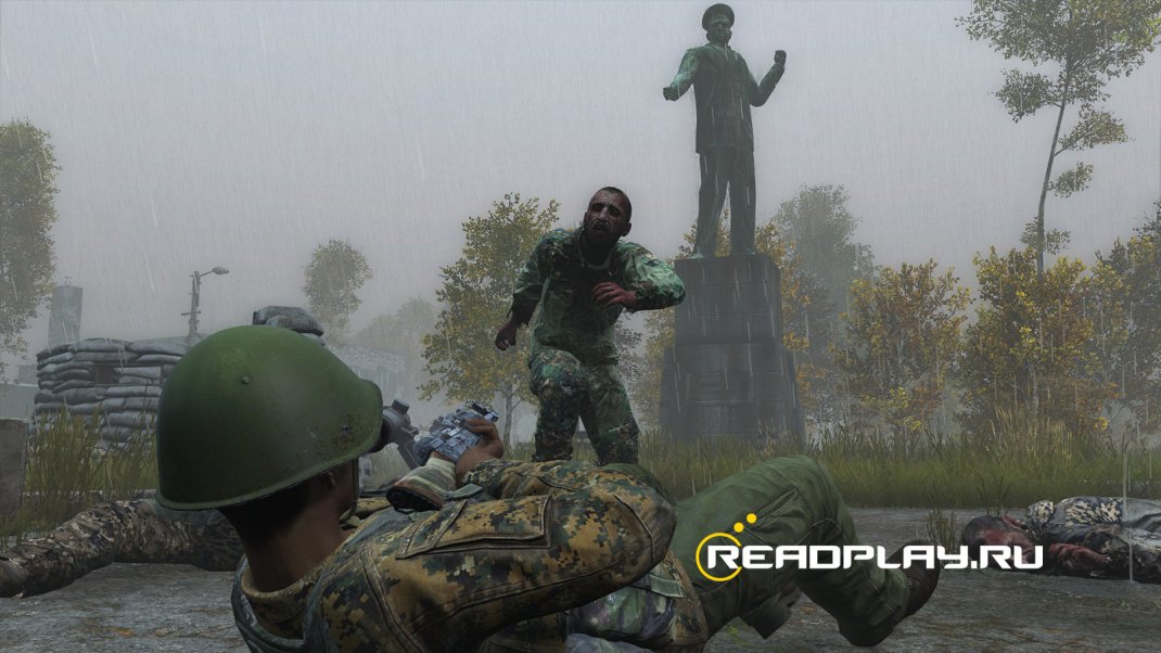 Скриншот игры Day Z про зомби для слабых пк