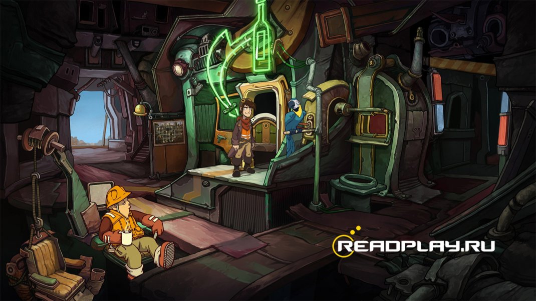 Фото из игры deponia - лучший квест на пк