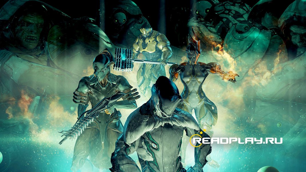 Изображение онлайн шутера на пк - warframe