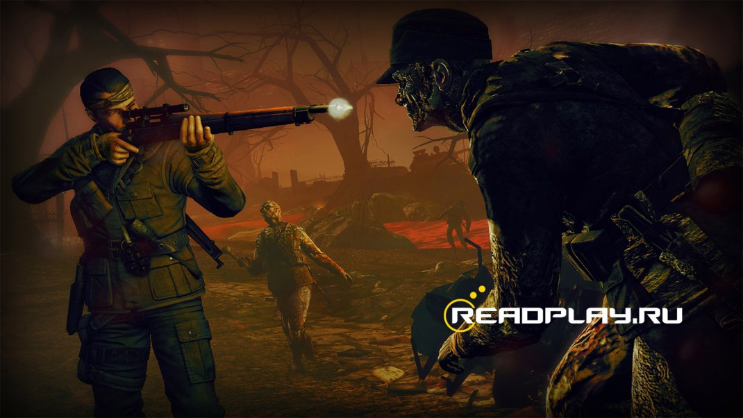 Скриншот игры Sniper Elite: Nazi Zombie Army 2 про снайперов для компьютера