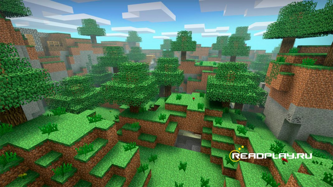 Изображение карты майнкрафт для кс го - cs_minecraft_landscape