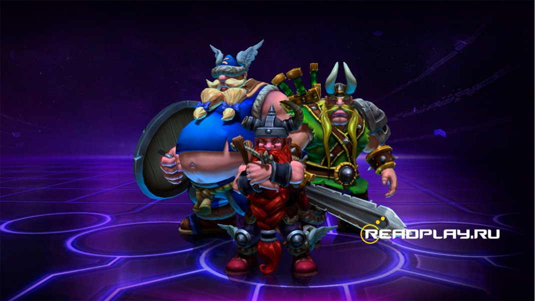 Скриншот игры The Lost Vikings про викингов на пк