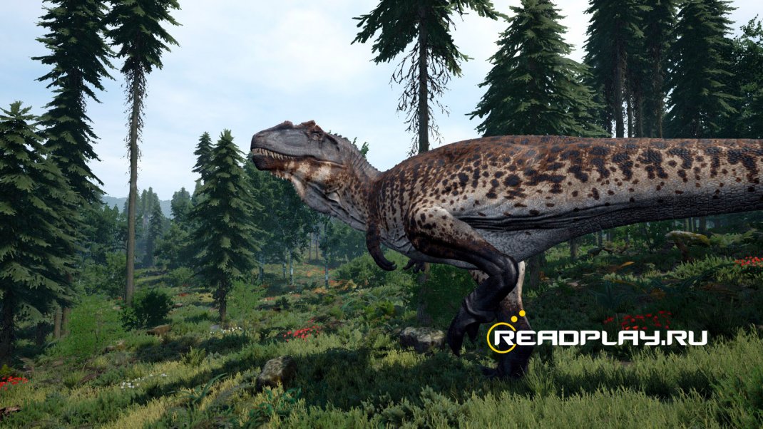 Скриншот игры про динозавров на слабый пк - The Isle