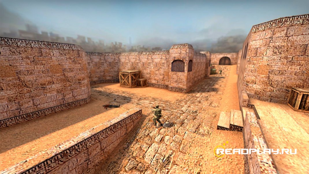 Скриншот ретро карты - даст 2 в cs go