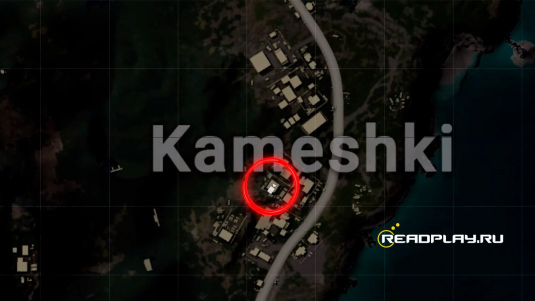 Скриншот первого подвала на карте