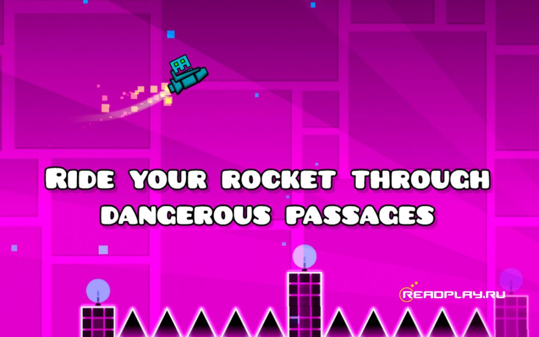 Превью игры geometry dash